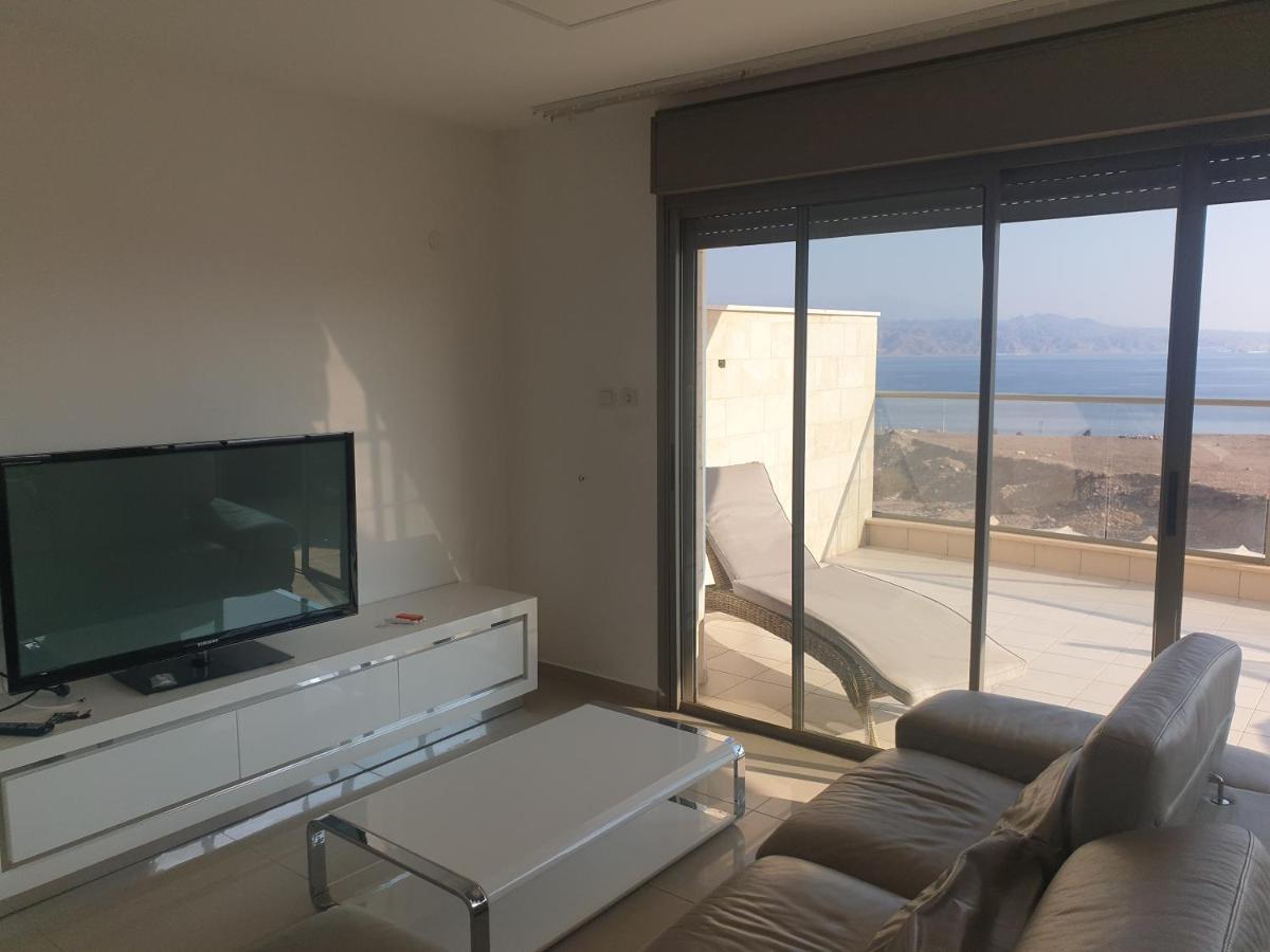 Luxury Exclusive Top Class Apartment On The Sea With Best Sea View And Jacuzzi רק למשפחות !!!! Ейлат Екстериор снимка