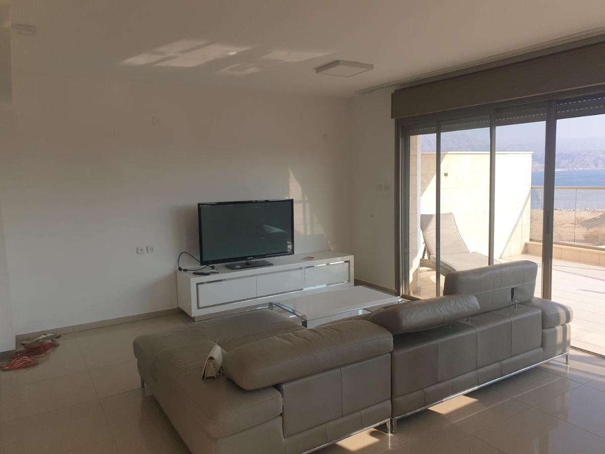 Luxury Exclusive Top Class Apartment On The Sea With Best Sea View And Jacuzzi רק למשפחות !!!! Ейлат Екстериор снимка